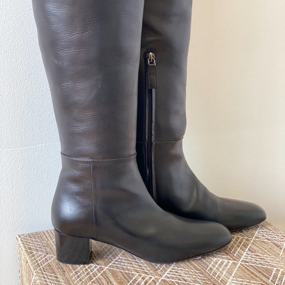 Gorgeous TOM FORD Black Leather Over The Knee Boots ๐NWT๐ - Picture 5 of 15
